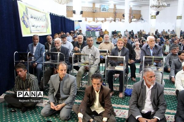 بیان خطبه‌ها و اقامه نماز جمعه برای محکومیت جنایات رژیم غاصب اسرائیل در مه ولات