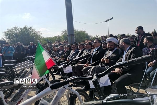 همایش بزرگ دوچرخه سواری در «بناب» شهر دوچرخه ایران