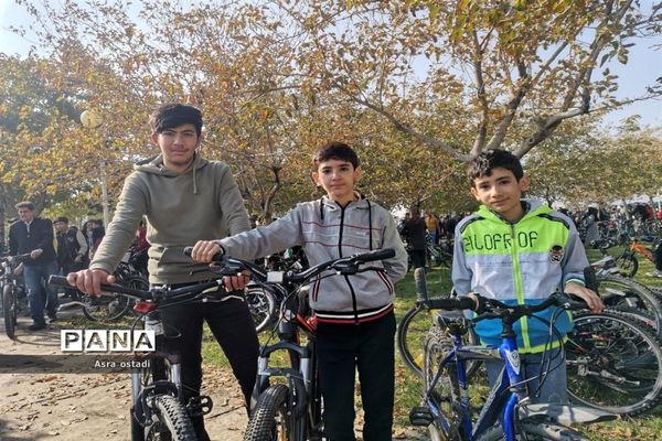 همایش بزرگ دوچرخه سواری در «بناب» شهر دوچرخه ایران