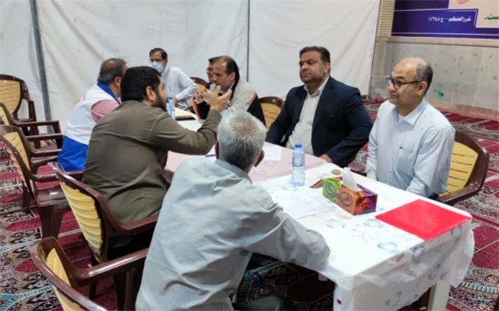 میز خدمت اداره کل ورزش و جوانان استان بوشهر برپا شد