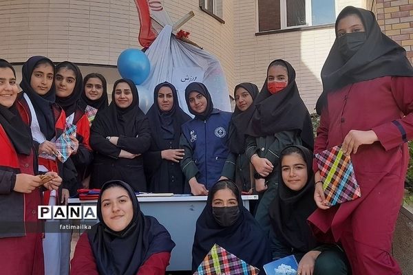 مراسم المپیاد ورزشی درون مدرسه‌ای در دبیرستان دخترانه شهید سردار سلیمانی شهرستان‌فیروزکوه
