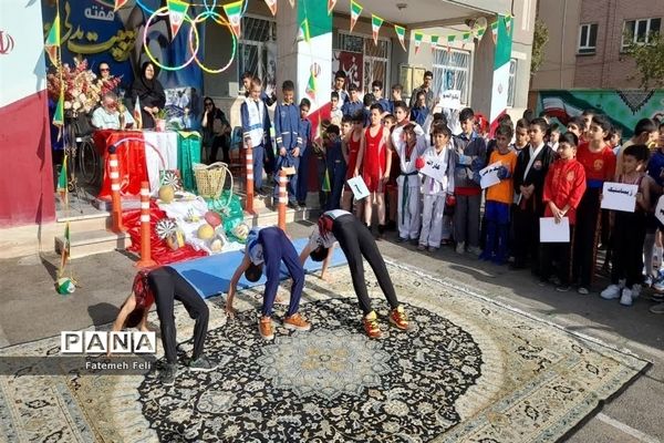 برگزاری المپیاد ورزشی درون مدرسه‌ای دبستان شهدای غزه قرچک