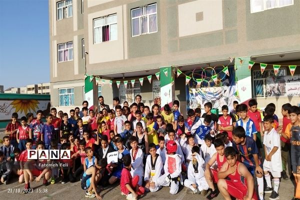 برگزاری المپیاد ورزشی درون مدرسه‌ای دبستان شهدای غزه قرچک