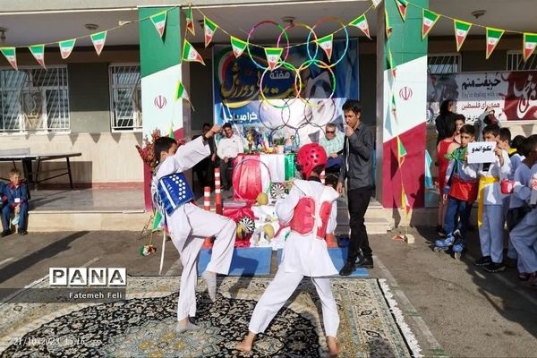 برگزاری المپیاد ورزشی درون مدرسه‌ای دبستان شهدای غزه قرچک