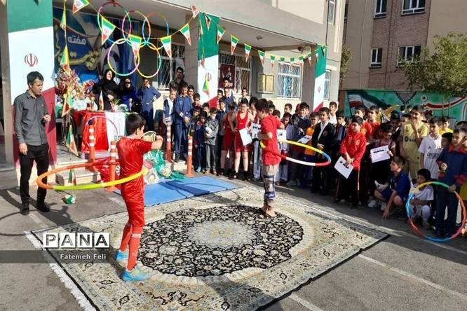 برگزاری المپیاد ورزشی درون مدرسهای دبستان شهدای غزه قرچک