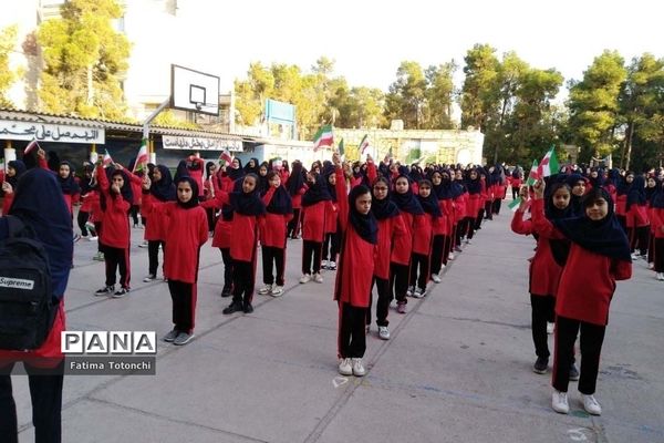 المپیاد ورزشی درون مدرسه‌ای در دبیرستان دخترانه حاج علی اکبر بهادر گراشی