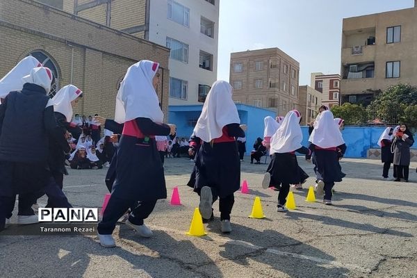 برگزاری المپیاد ورزشی در مدرسه شهید دوران شهریار