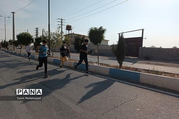 برگزاری مسابقه دو و میدانی در یوسف‌آباد صیرفی شهریار