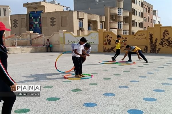 المپیاد ورزشی درون مدرسه‌ای در شهرستان قشم