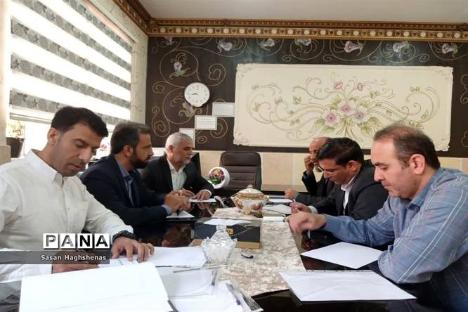 نشست شورای هماندیشی تربیتبدنی آموزش و پرورش اسلامشهر