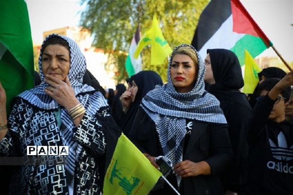 تجمع مردم غیور و انقلابی شهرستان فردیس در حمایت از مردم فلسطین