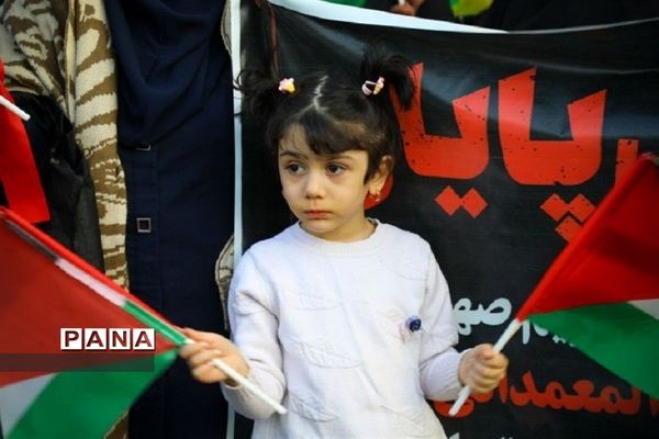تجمع مردم غیور و انقلابی شهرستان فردیس در حمایت از مردم فلسطین