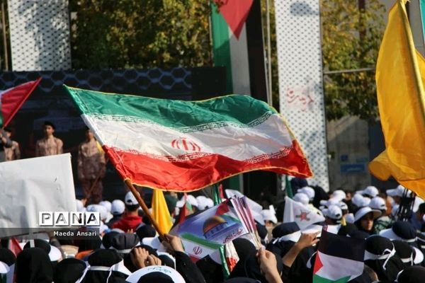 حمایت دانش‌آموزان تهران از کودکان غزه