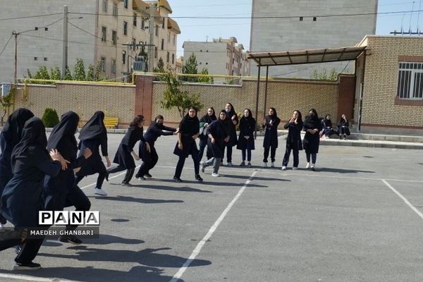 برگزاری سراسری المپیاد ورزشی در تمامی مدارس دخترانه شهرستان‌پردیس