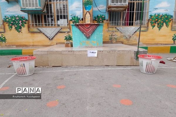 برگزاری مسابقه مادر دختری در دبیرستان استاد شهریار