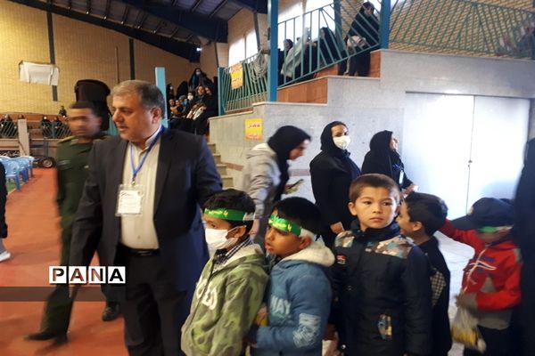 پنجمین یادواره شهید خردسال محمد طاها اقدامی در شهرستان میمه