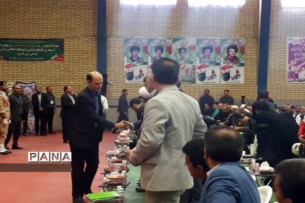 پنجمین یادواره شهید خردسال محمد طاها اقدامی در شهرستان میمه