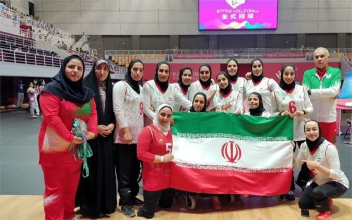 نایب‌قهرمانی تیم ملی والیبال نشسته ایران در آسیا