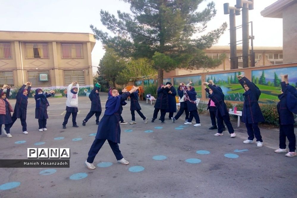 افتتاحیه المپیاد ورزشی درون مدرسه‌ای در شهریار