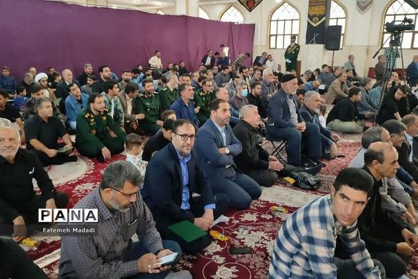 برگزاری مراسم یادبود اولین سالروز شهادت شهید مدافع امنیت در بهارستان دو
