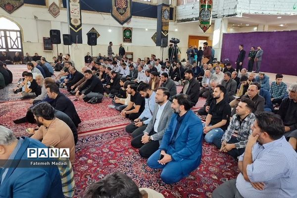 برگزاری مراسم یادبود اولین سالروز شهادت شهید مدافع امنیت در بهارستان دو