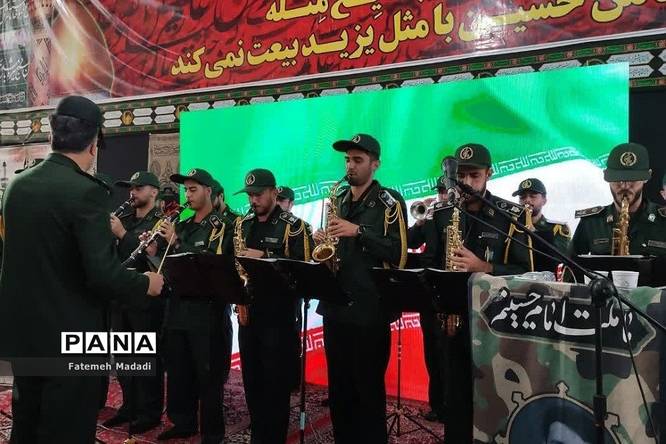 برگزاری مراسم یادبود اولین سالروز شهادت شهید مدافع امنیت در بهارستان دو