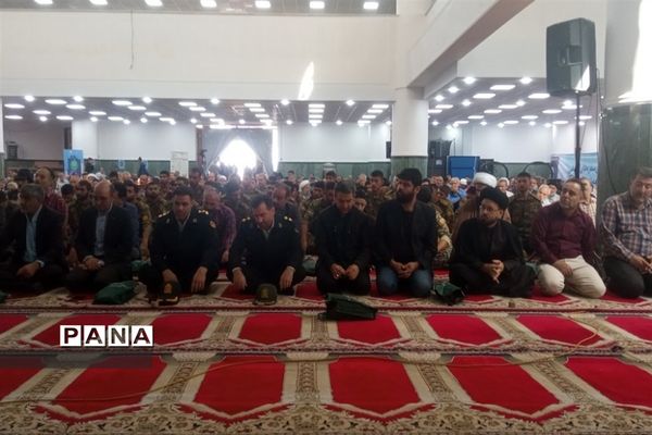 حمایت از فلسطین در نماز جمعه شهرستان شهریار