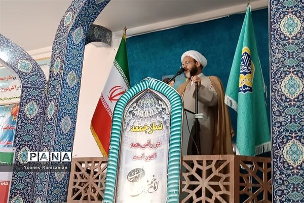 برگزاری نماز عبادی سیاسی جمعه درشهرستان خلیل‌آباد