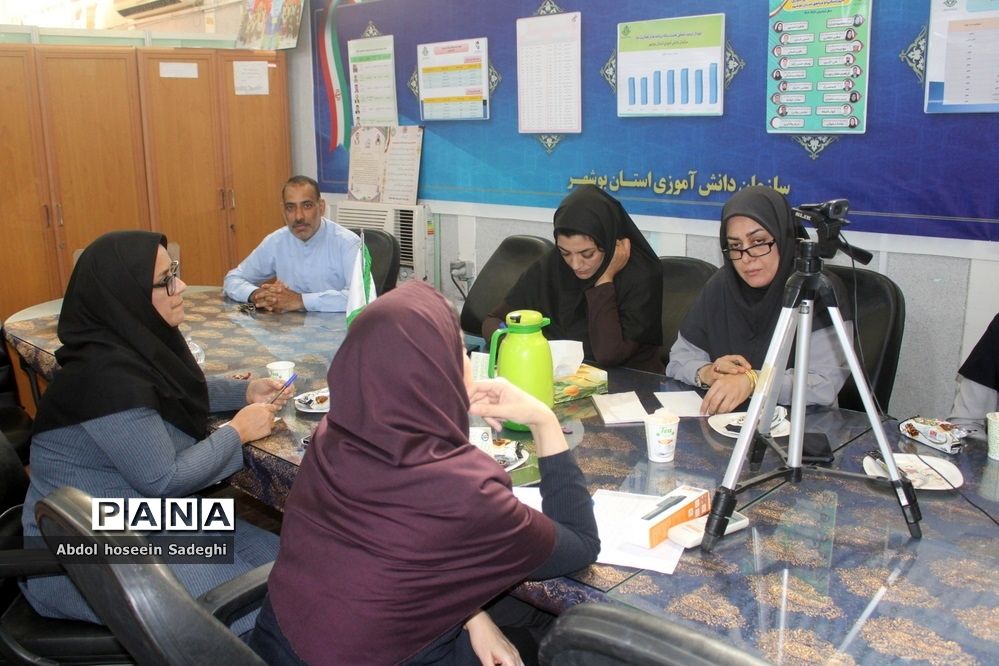 جلسه هماهنگی و برنامه‌ریزی سازمان دانش‌آموزی استان بوشهر