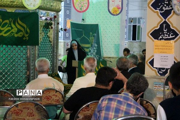 محفل شعر آیینی امام رضایی در امامزاده حضرتین