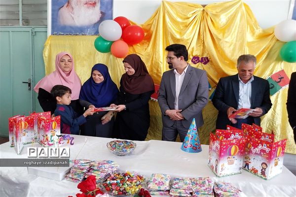 برپایی جشن الفبا در دبستان قرآنی شهید‌منتظر قائم شهرستان خاتم