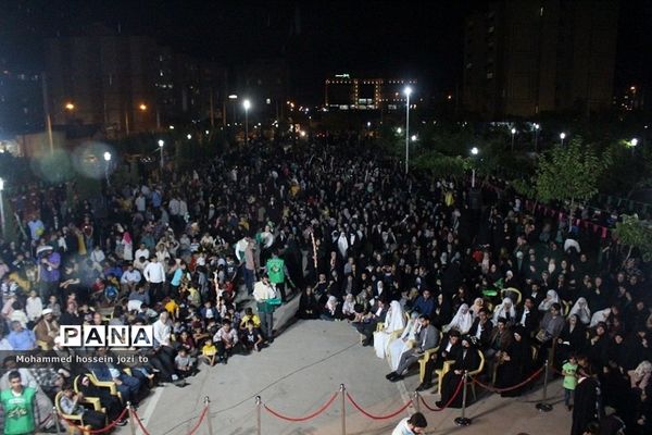 جشن بزرگ خانوادگی امام رضایی‌ها با حضور کاروان زیر سایه خورشید