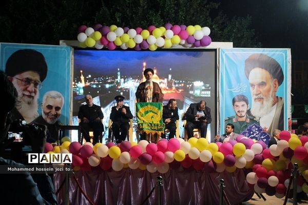 جشن بزرگ خانوادگی امام رضایی‌ها با حضور کاروان زیر سایه خورشید