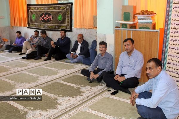 مراسم بزرگداشت سالگرد ارتحال امام خمینی (ره)  در اداره  کل آموزش و پرورش استان بوشهر