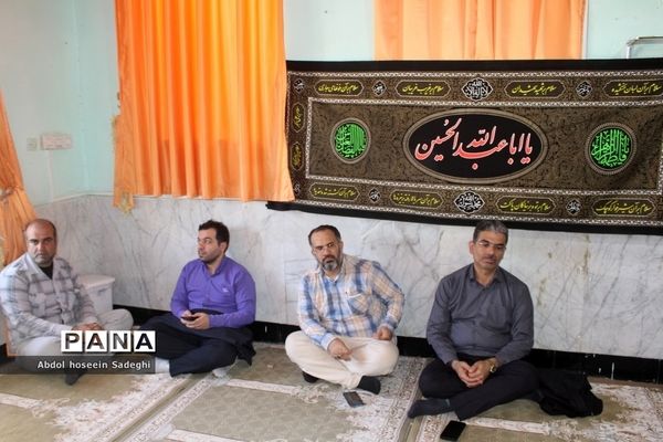 مراسم بزرگداشت سالگرد ارتحال امام خمینی (ره)  در اداره  کل آموزش و پرورش استان بوشهر