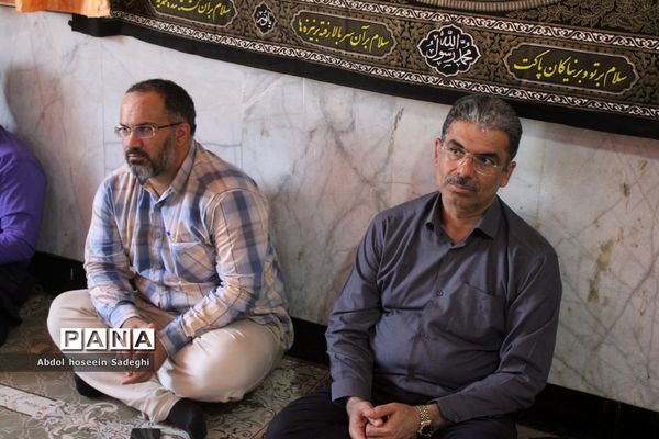 مراسم بزرگداشت سالگرد ارتحال امام خمینی (ره)  در اداره  کل آموزش و پرورش استان بوشهر