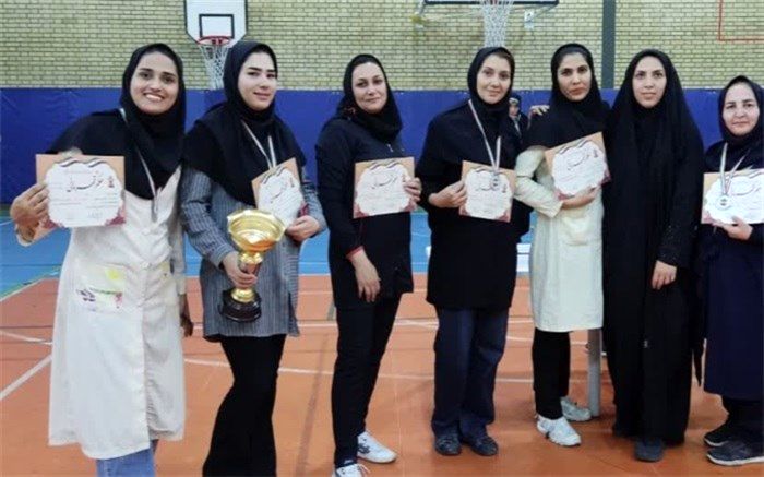 کسب رتبه دوم تیم بسکتبال فرهنگیان اسلامشهر در شهرستان‌های تهران