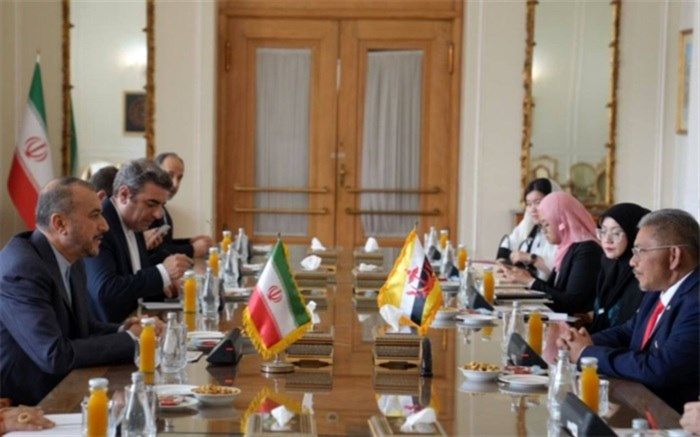 گفت‌وگوی وزرای امور خارجه ایران و برونئی ‌