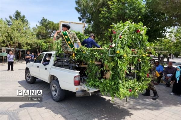 تشییع پیکر شهید محمد جعفری گنجی