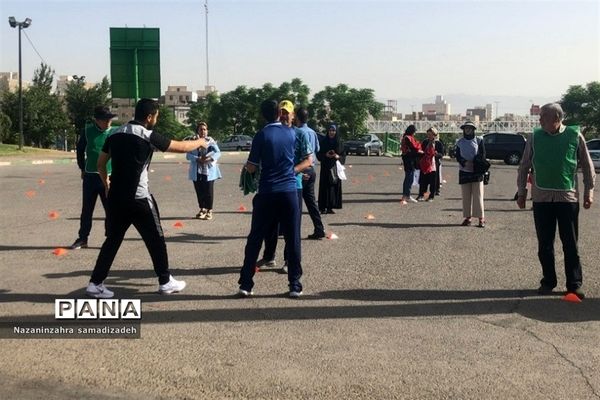 ورزش صبحگاهی خانوادگی در شهرستان‌ قرچک