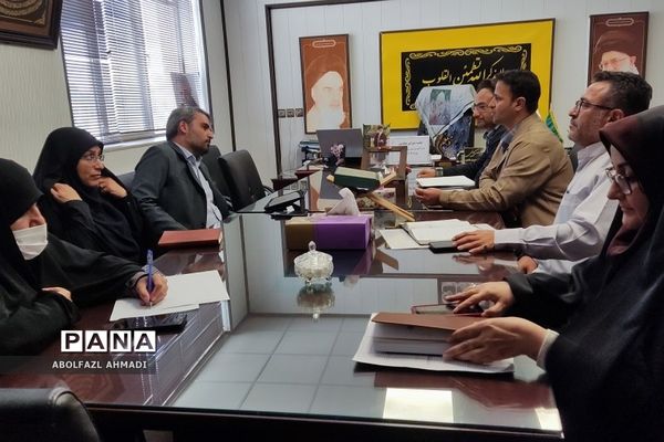 ‌جلسه شورای معاونان فشافویه با حضور مدیرکل اداره آموزش و پرورش شهرستان‌های استان‌تهران