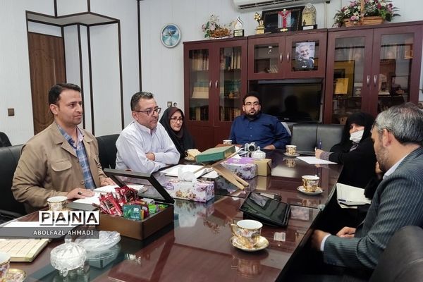 ‌جلسه شورای معاونان فشافویه با حضور مدیرکل اداره آموزش و پرورش شهرستان‌های استان‌تهران