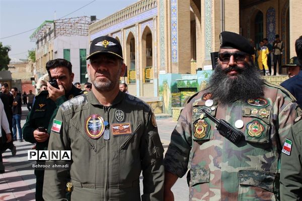 آیین تشییع شهید مدافع امنیت «سجاد امیری» در کرمانشاه