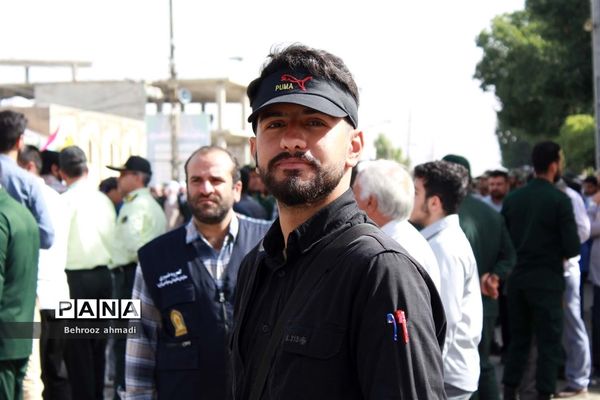 آیین تشییع شهید مدافع امنیت «سجاد امیری» در کرمانشاه