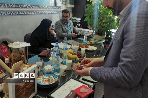 بازدید کارشناسان معاونت برنامه‌ریزی و مدیریت مدارس سازمان پرورش استعدادهای درخشان از دبیرستان دارالفنون شهریار