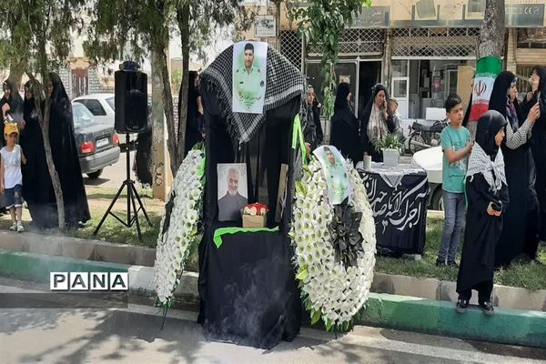 تشییع باشکوه پیکرشهید رسولی مهدوی‌پور