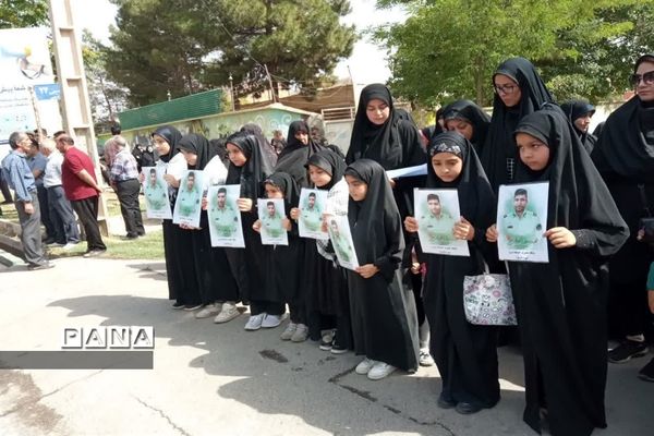 تشییع باشکوه پیکرشهید رسولی مهدوی‌پور