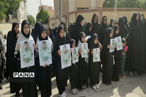 تشییع باشکوه پیکرشهید رسولی مهدوی‌پور