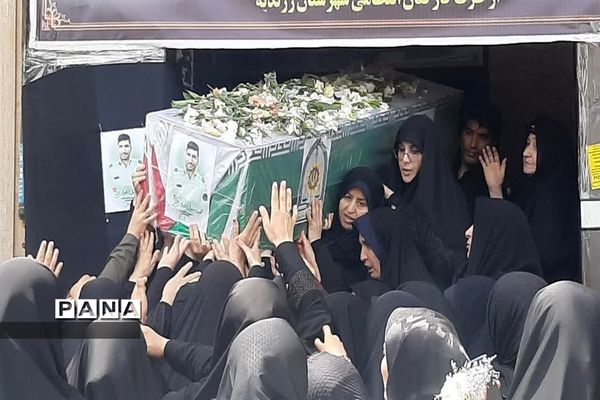 تشییع باشکوه پیکرشهید رسولی مهدوی‌پور