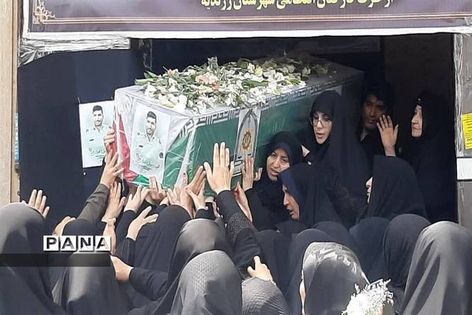 تشییع باشکوه پیکرشهید رسولی مهدویپور